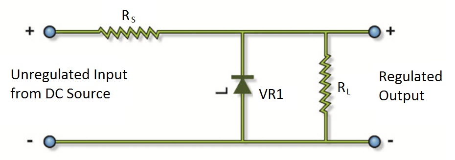 Zener diode Shunt-type Voltage Regulator