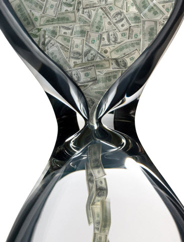 money hourglass